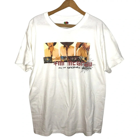 Vintage Y2K TIM MCGRAW 2003 Concert Tour Country graphic t Shirt - Picture 4 of 10